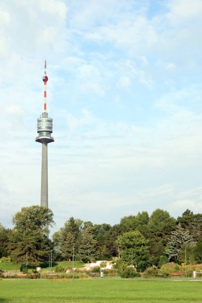 istock Tv tower in Donau Park Vienna Austria 1205005395