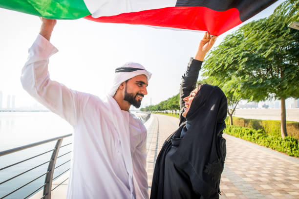 istock Arabic couple dating in Dubai 1205005720