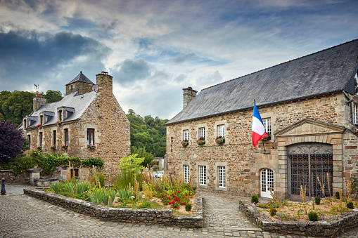 Image of the Mairie de Léhon at Leon, Brittany, France