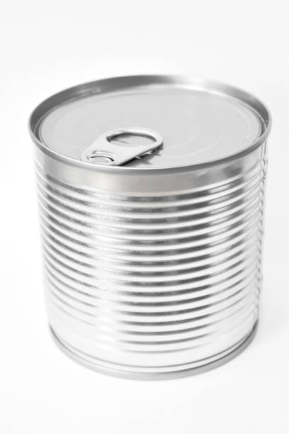 istock top view of tin can food on white background 1205017227