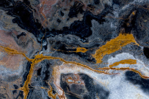 istock Texture of onyx stone with cracks. High quality texture. 1205023967