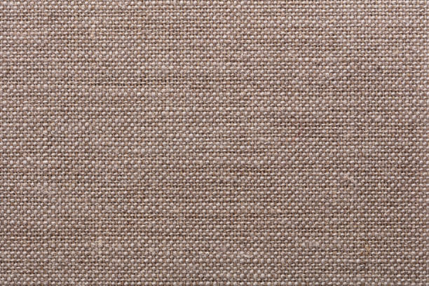 istock Stylish linen canvas background in awesome brown color. 1205024023