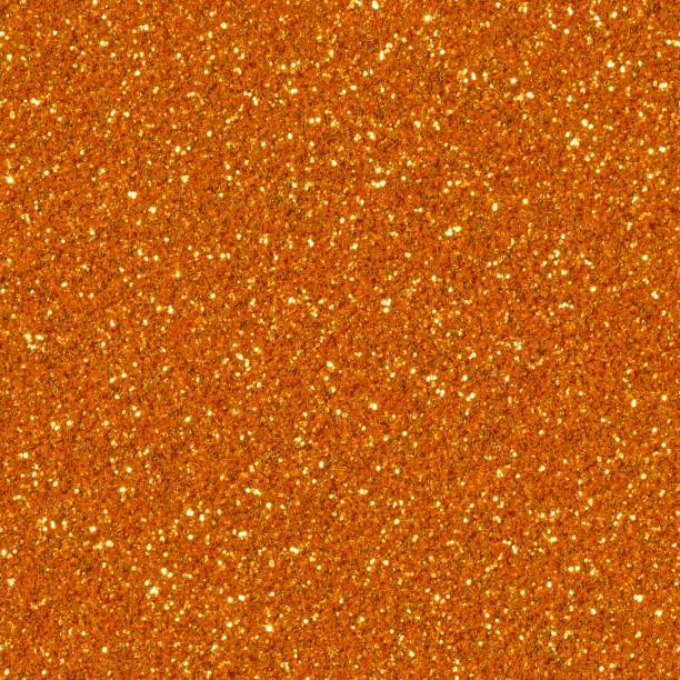 istock Orange glitter texture christmas background. Seamless square texture. 1205024043
