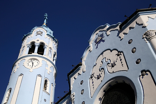 The Church of St. Elizabeth, commonly known as Blue Church is a famous Art Nouveau Catholic church located in the eastern part of the Old Town in Bratislava, Slovakia.