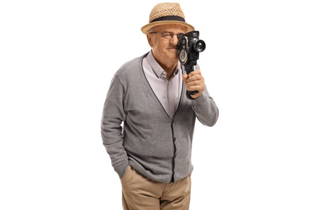 A young Cecil B. DeMille wannabe film director films his motion picture.
