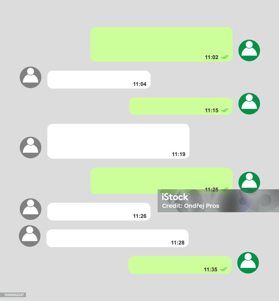 Short Bubble Message Social Screen Empty Chat Window Dialog On Dark short-bubble-message-social-screen-empty-chat-window-dialog-on-dark
