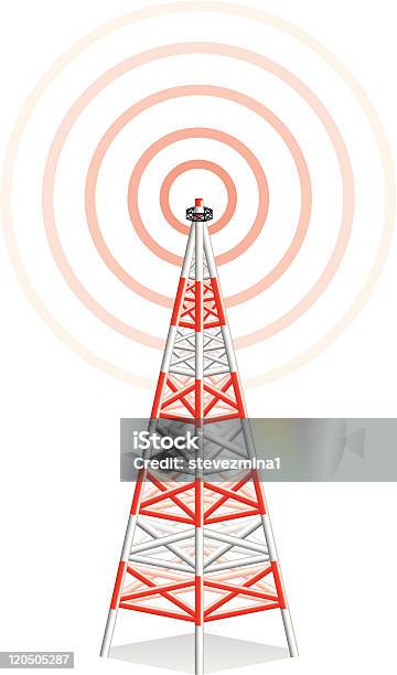 Ilustración de Torre De Telecomunicaciones y más Vectores Libres de Derechos de Aparato de telecomunicación - Aparato de telecomunicación, Bluetooth, Color - Tipo de imagen