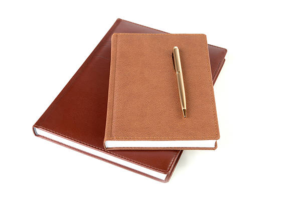 istock Two organizers and pen  isolated 120505930