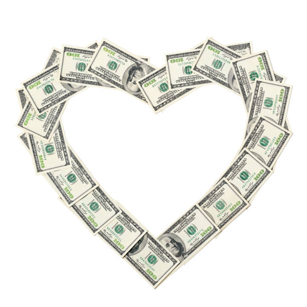 Love money stock photo
