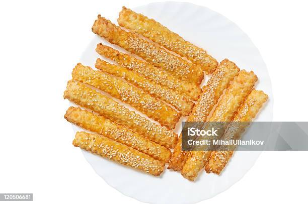 Sweet Baking Sticks On A White Plate Stock Photo - Download Image Now - Carbohydrate - Biological Molecule, Color Image, Cut Out