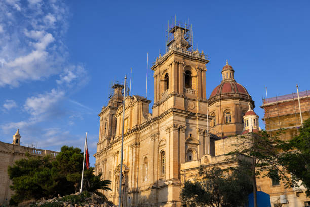 istock St Lawrence Church in Birgu, Malta 1205067185