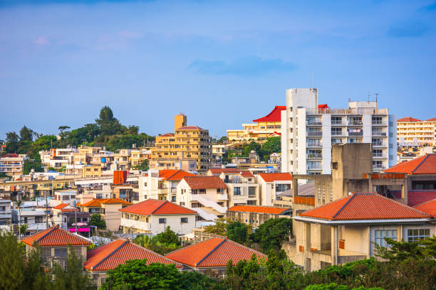 istock Shuri, Okinawa, Japan Cityscape 1205067244