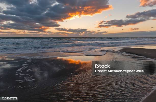Sunrise Textures Stock Photo - Download Image Now - Arrival, Atlantic Ocean, Awe