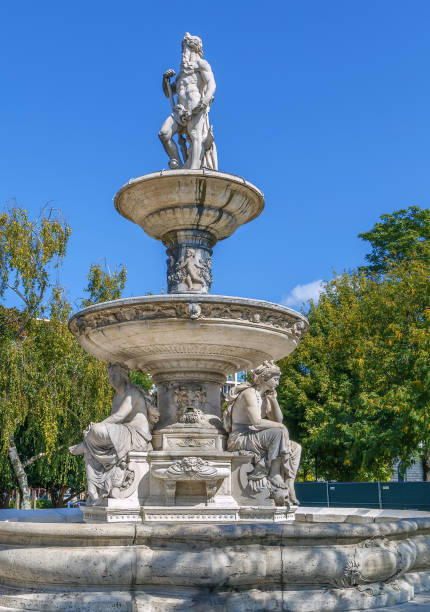 istock Danubius fountain, Budapest, Hungary 1205072861