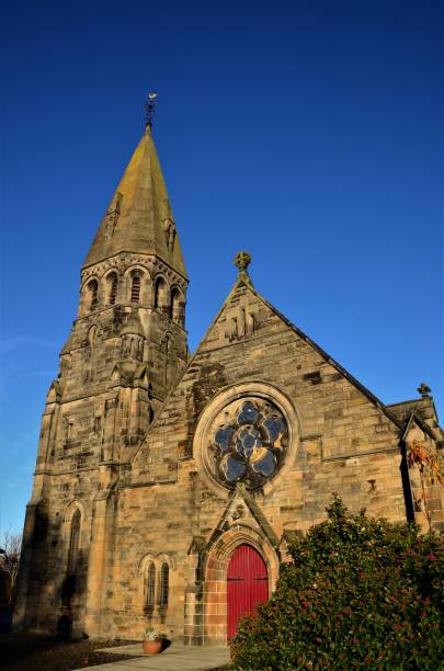 istock Landmarks of Scotland - Broxburn Architecture 1205075585