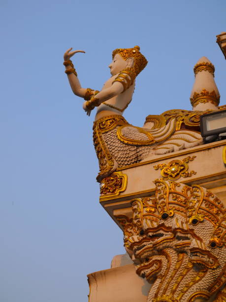 istock Temple in Chiangmai Thailand Beautifully decorated 1205077160