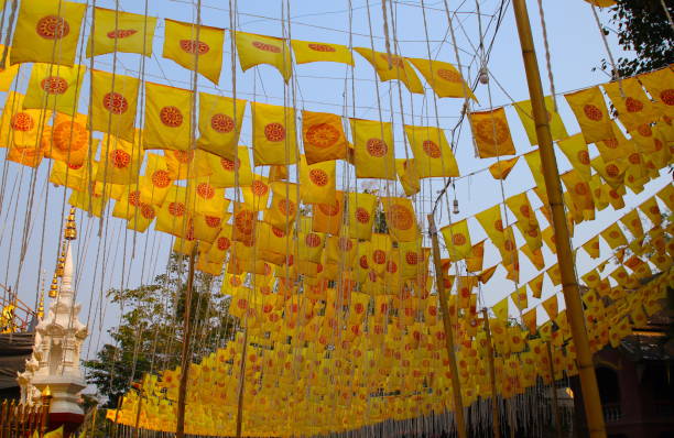 istock Temple in Chiangmai Thailand Beautifully decorated 1205078501