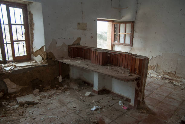 istock Old abandoned school Otero de sariegos (Zamora) 1205080477