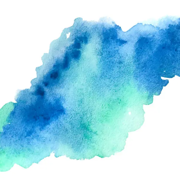 Vector illustration of Blot blue background
