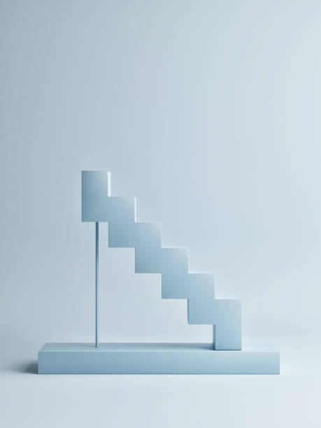 istock Mock up podium for product presentation, winner podium 1205085647