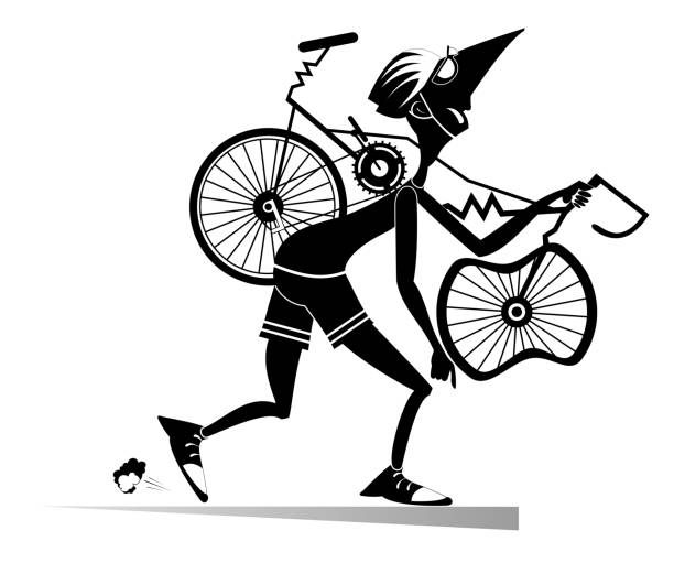 167 Silhouette Of Bike Accident Illustrations & Clip Art - iStock 167 Silhouette Of Bike Accident Illustrations & Clip Art - iStock