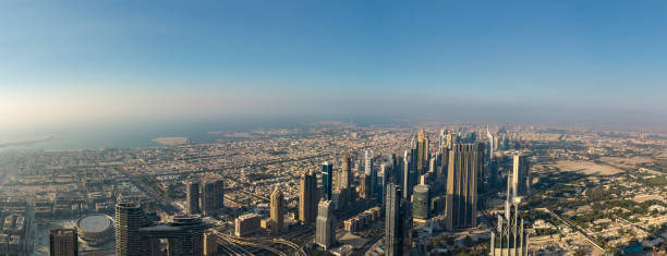 istock dubai city panorama, uae 1205087137