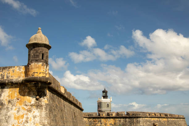 istock Castillo San Felipe del Morro and Faro Lighthouse 1205090401