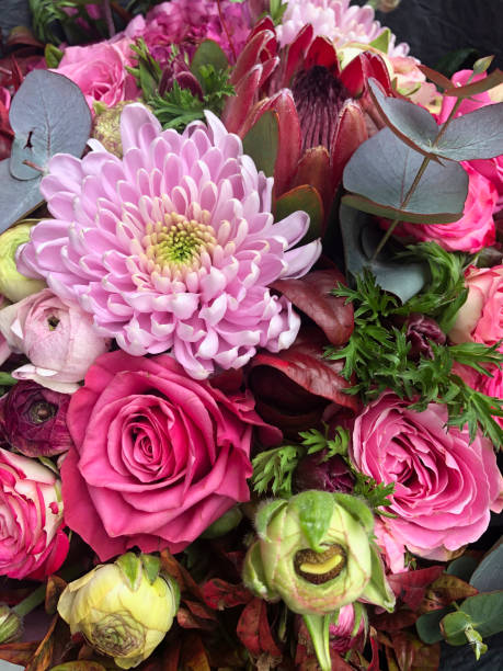 istock Color roses Arrangement 1205092351