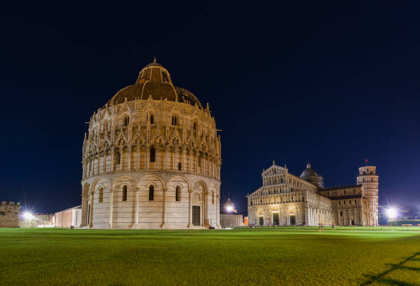 istock Basilica and the leaning tower in Pisa Italy 1205094522