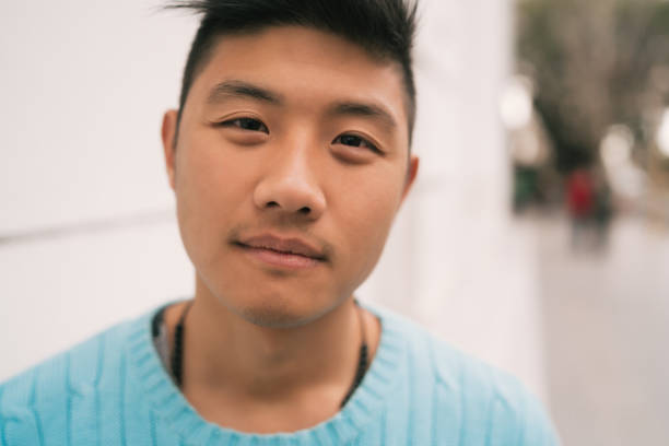 istock Close-up of young Asian man. 1205094888
