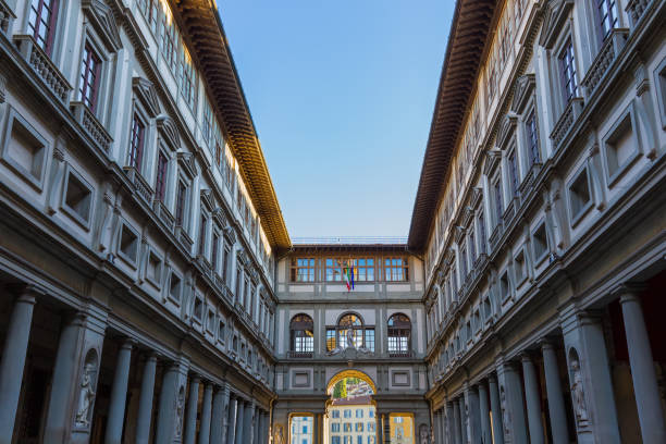 istock Gallery Uffizi in Florence - Italy 1205095054
