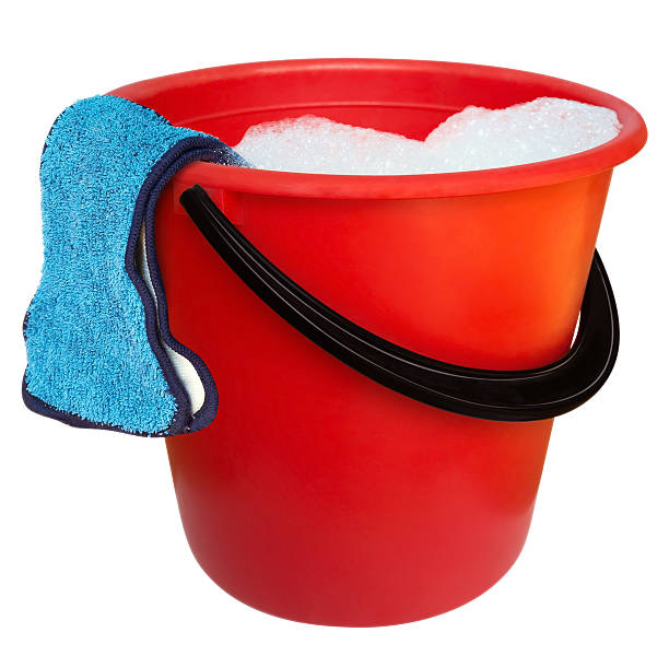 istock Bucket and floorcloth 120509518