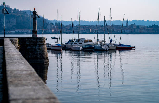 istock Lake Maggiore Port 1205109219