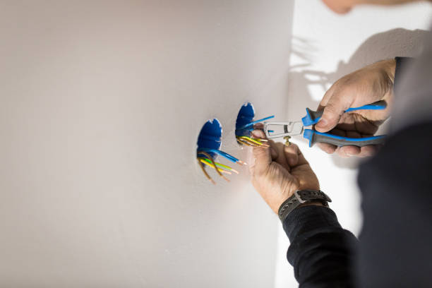istock Professional Electrician Job 1205111374