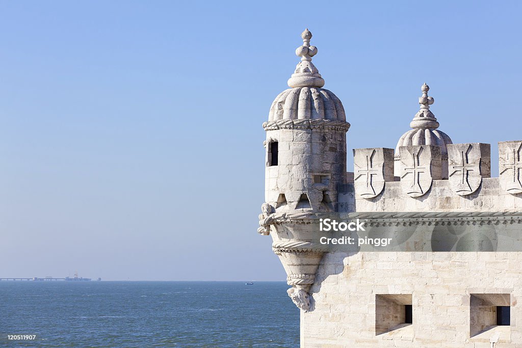 Torre de Belém (Torre de Belém, em Lisboa, Portugal - Royalty-free Belém - Lisboa Foto de stock