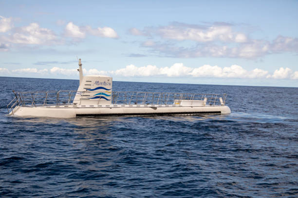 Atlantis Submarine Barbados stock photo
