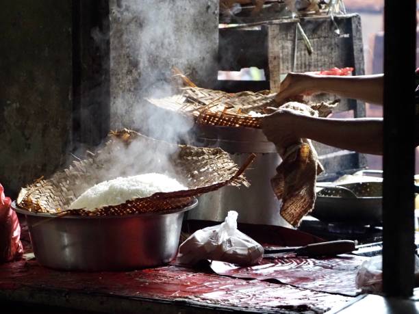 istock Ubud Food Market Stall Up Close 1205122989