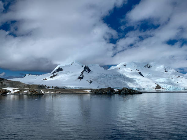 istock Scenic view of the Antarctic peninsula 1205130471
