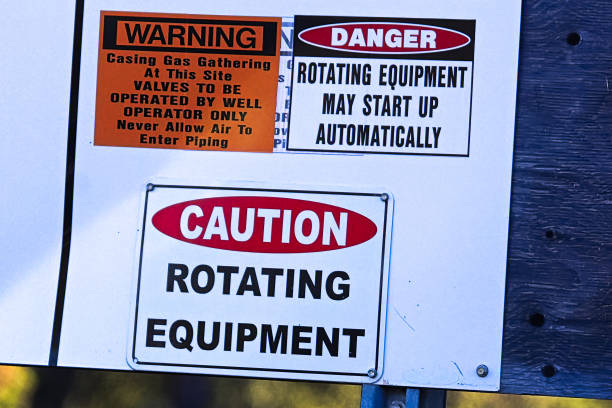 istock An industry caution rotating equipment warning sign 1205154958