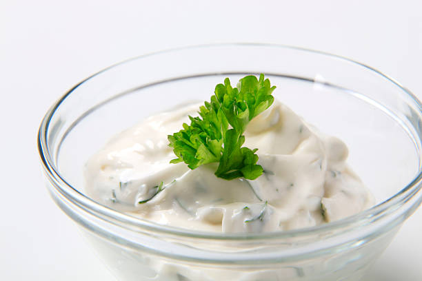 Salad dressing  ranch dressing stock pictures, royalty-free photos & images