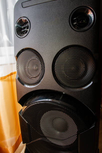istock exterior details of a speaker design 1205169694