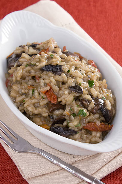istock Risotto With Mushrooms and Tomatoes 120517077
