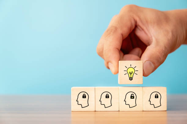istock Business concept of creative idea and innovation 1205170915