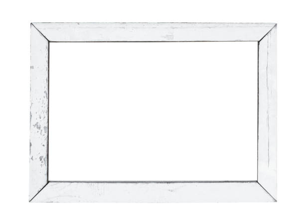 istock vintage picture frame in white paint 1205170957