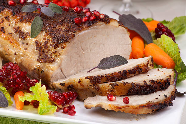 istock Sage  Mustard Roast Tenderloin Pork 120517123