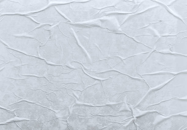 istock Wet glued paper texture or background 1205185566