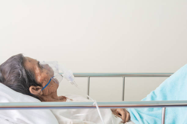 Bedridden patients and nasal spray