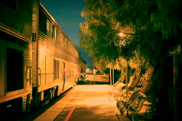 Amtrak Pacific Surfliner train 792 at Moorpark Station.