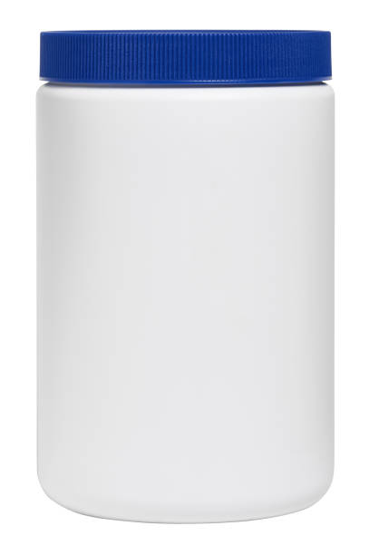 istock big white plastic jar for medicals with blue screw cap isolated 1205200532