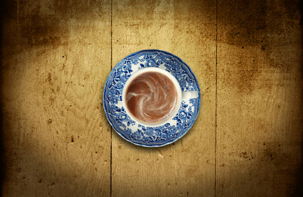 rustic pottery espresso coffee cup